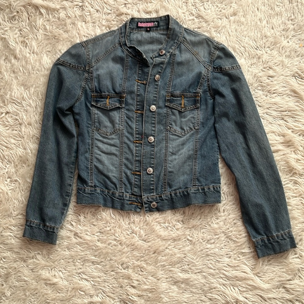 Woman’s denim jacket by Bubblegum.